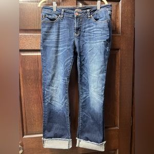 Dear John cropped straight leg